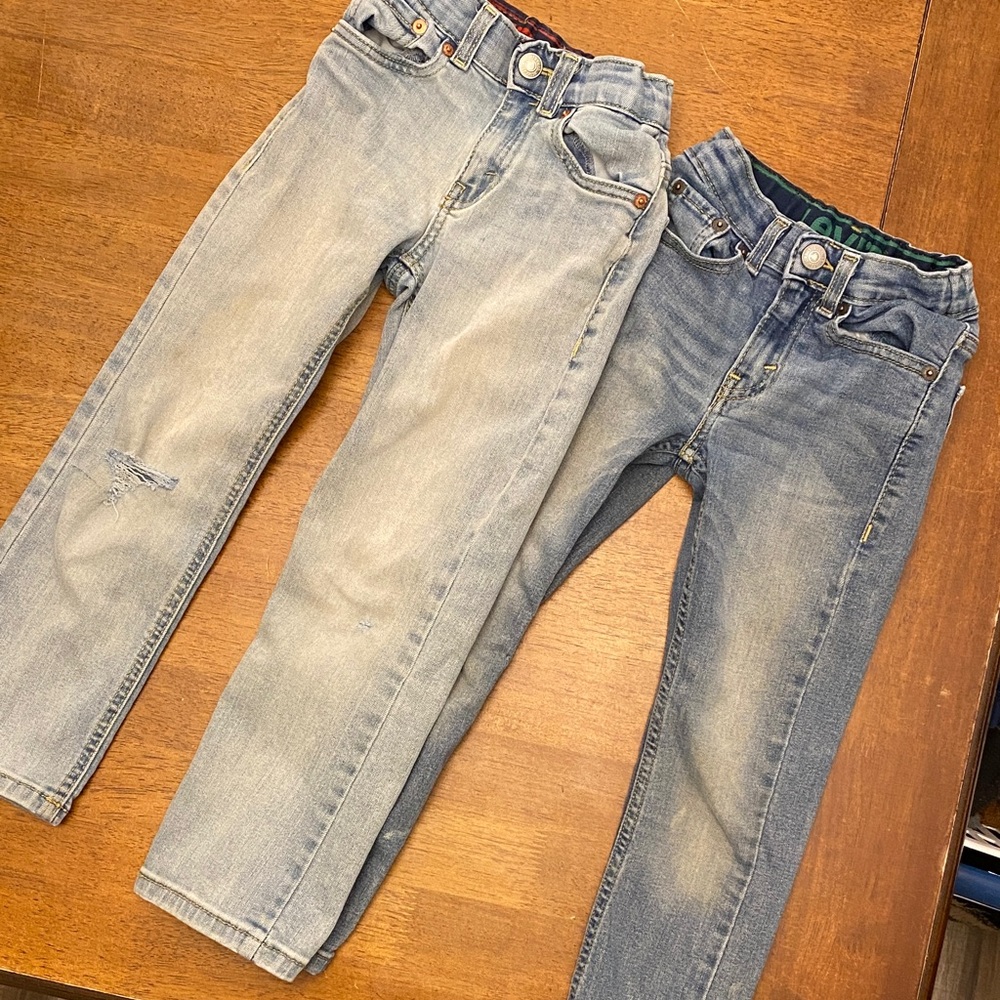 Levi's Kids Jeans - Light Blue and Dark Blue